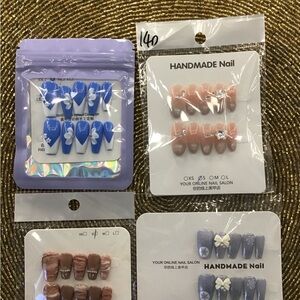 Assorted Press-On Nails - Size Small